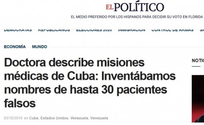 medicos cubanos El Político Bolivia Amazonas.JPG