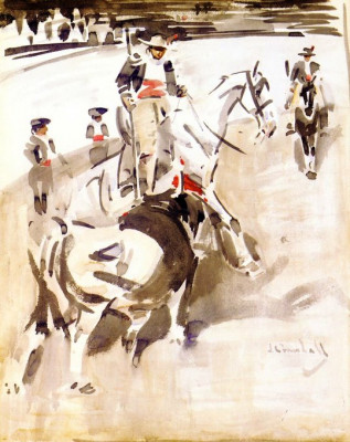 Joseph Crawhall Encuentro con el caballo Plaza de Algeciras.jpg