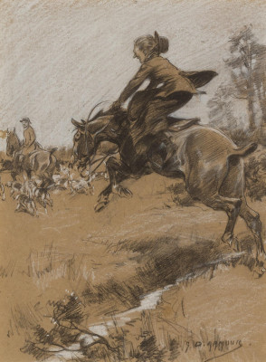 George Denholm Armour, Un cauce desconocido.jpg