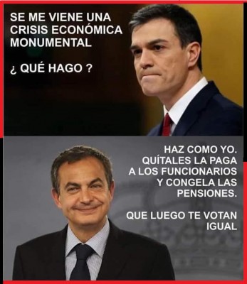 Zapatero Crisis Sanchez crisis funcionarios pensiones.jpg