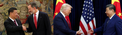 Felipe VI Xi Jinping y D Trump.jpg