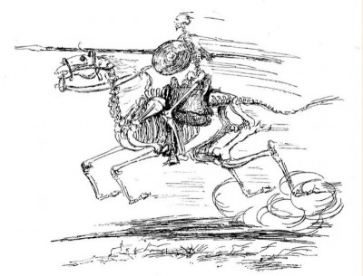 Carlos González Ragel Carga de Don Quijote.jpg