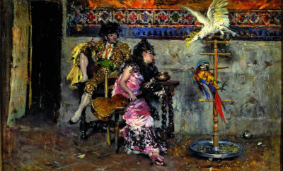 Giovanni Boldini 'Pareja en traje español con papagayos'.jpg