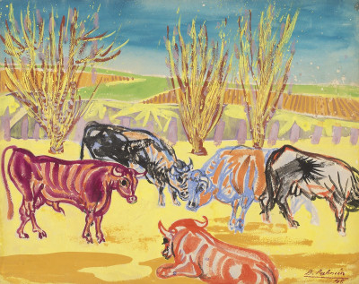 Benjamín Palencia Toros 1948.Jpeg