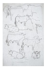 Benjamín Palencia Apuntes de toros.jpg