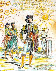 Benjamin Palencia El maestro y su cuadrilla 1970.jpg