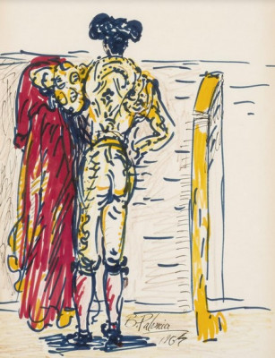 Benjamín Palencia, Torero 1964.jpg