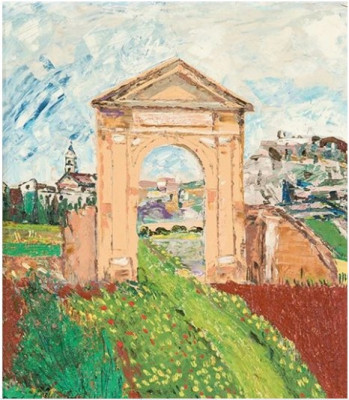 Benjamín Palencia, Puerta de Madrid, Alcalá de Henares.jpg