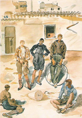 Benjamín Palencia, Niños de Vallecas.jpg