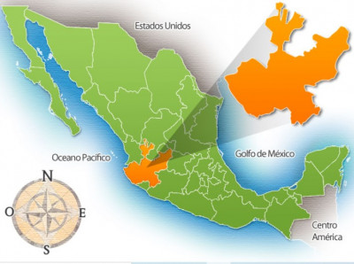 Estado de Jalisco, Ubicación en Mx.jpg