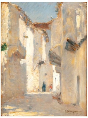 Joseph-Saint-Germier calle animada en Constantina.jpg