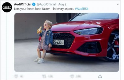 Audi se disculpa por anuncio Niña Plátano.JPG