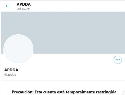 apdda cuenta twitter bloqueada.JPG