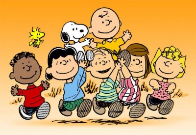 Si a los niños en los toros Schulz, Charlie Brown y su pandilla.jpg