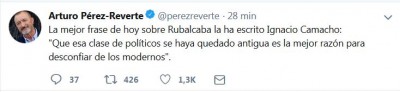 Perez Reverte Mejor Frase Rubalcaba.JPG