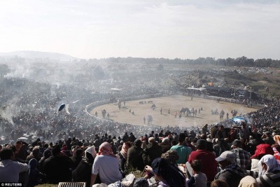 Selcuk ciudad próxima a Esrmirna que celebra el principal festival de lucha 2015.jpg