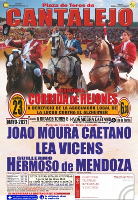 Rejones Cantalejo Joao Moura, Lea Vicens y Guillermo Hermoso.jpg