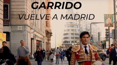 José Garrido, torero, vuelve a madrid.jpg