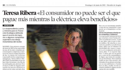 Teresa Rivera minsitra electricidad luz.jpg