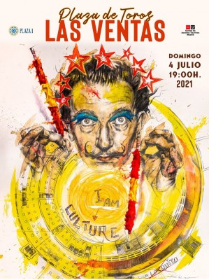 Cartel para la corrida de la cultura 4 jul 2021 de  José Tomás Pérez Indiano.jpg