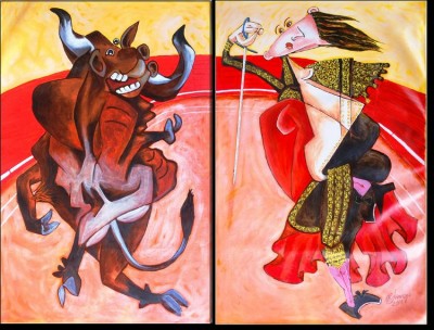 India pintor Chinmaya contemporáneo.jpeg