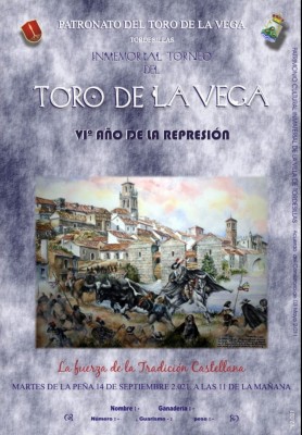 VI Año prohibición Toro de la Vega Tordesillas Cartel.jpg