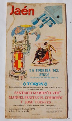 Cartel corrida del siglo Jaén 1971.jpg