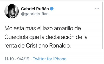 Rufian Guardiola Cristiano Ronaldo lazo.jpg