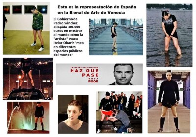 Itziar Okariz una artista, vasca, posa fotografiada meando.jpg