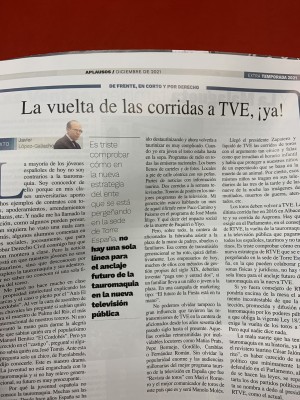 Toros en televisión aplausos.jpg