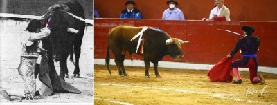 Morante y Miguel Marquez entrar a matar de rodillas y montera.jpg