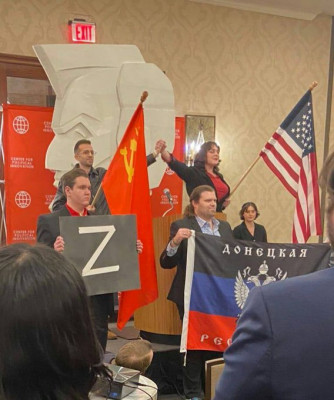 Ucrania Texas bandera comunista pci de Donetsk y la Z.jpg