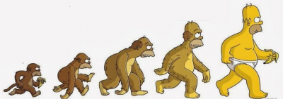 Evolución humana Homer simpson banana.png
