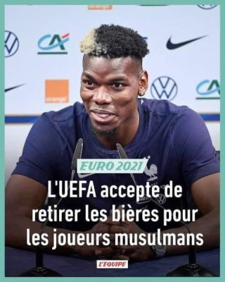 Pogba UEFA alcohol jugadores musulmanes.jpg