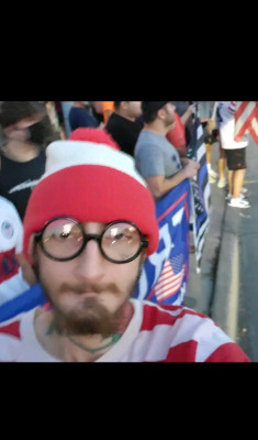 Robert E. Crimo, mitin trump.jpg