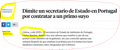 Dimisón nepotismo izquierda en Portugal.PNG