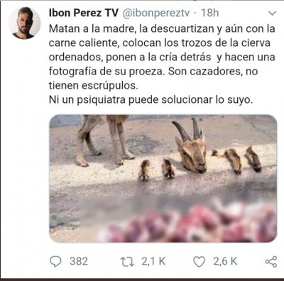 IbonPerezTv tuit caza manipulado.JPG