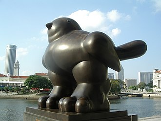 Fernando Botero, Big Bird 1990 Singapur.jpg