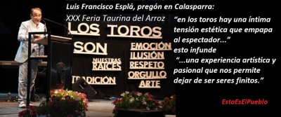Luis Francisco Esplá frasepregón de la XXX Feria del Arroz de Calasparra.jpg