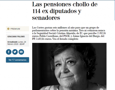 Cristina Almeida Nunca cotizó Pensión máxima.png