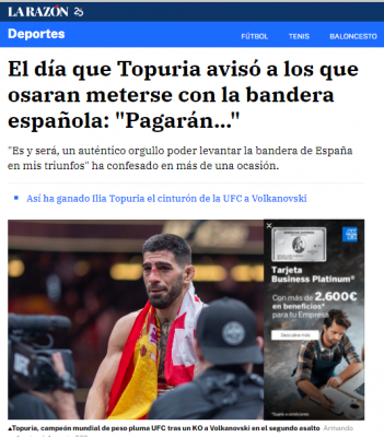 Ilia Topuria bandera de España.png