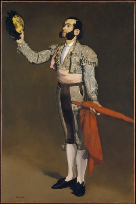 MET Cayetano Sanz y Pozas saludando obra de Edouard Manet.jpg