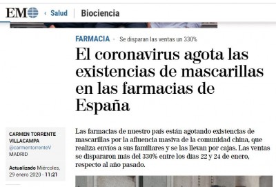 mascarillas enero agotadas china.JPG