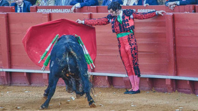 Buenos días Morante Pies juntos Mano a la tabla y dicen que mal por el toro.jpeg
