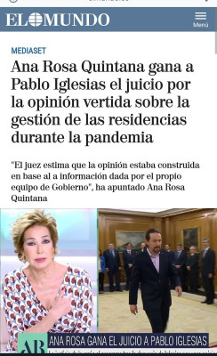 Ana Rosa gana a Pablo Iglesias el juicio.jpg