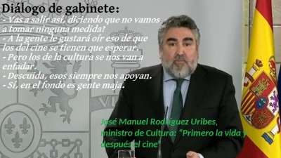 Ministro de cultura primero la vida después el cine.jpg