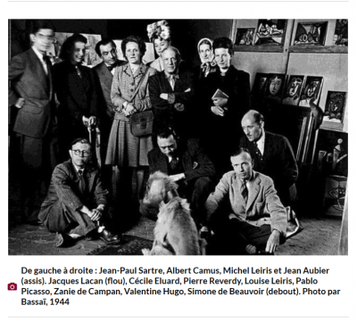 Picasso Sartre Camus Beauvoir con pie de foto.PNG