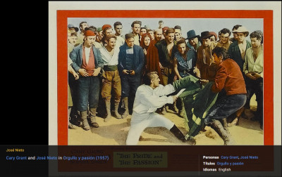 José Nieto y Gary Grant en Orgullo y pasión.jpg