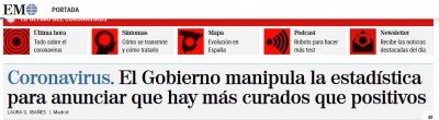 el mundo 24 abr coronavirus estadisticas gobierno manipulación.JPG