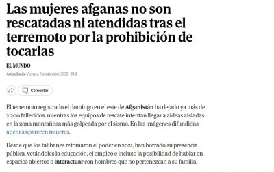Las mujeresa afganas no son rescatadas y atendidas.jpg